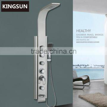 Bathroom Set Rain Shower Panel Stainless Steel