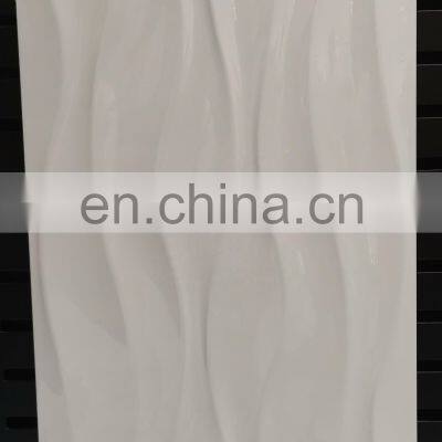 300x600mm Bathroom Ceramic Wall Tile White Color Glossy Finished From FOSHAN photo-5