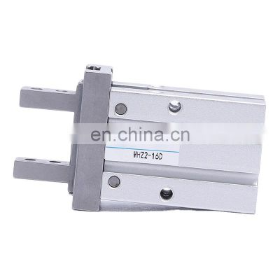 Factory Price Double Acting Aluminum Alloy Standard MHZ2 Series High Quality Gripper Type Pneumatic Finger Air Cylinder