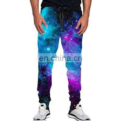 2021 Custom Design Your Own Sports Gym Men Track pant Full Printed Joggers Male Sweat pant