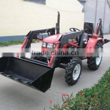 Mini Tractor Backhoe Loader Lawn Tractor Mini Front End Loader for Sale photo-6