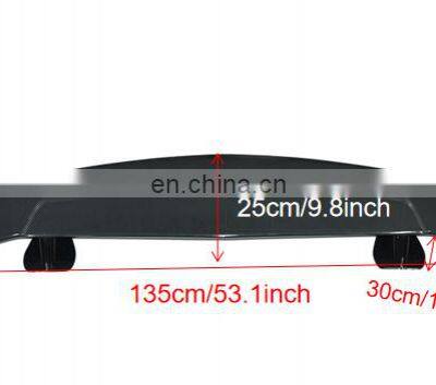 Honghang Manufacture Carbon Fiber ABS Universal Rear Wing Spoiler For Toyota Mazda 3 Mitsubishi Suzuki photo-2