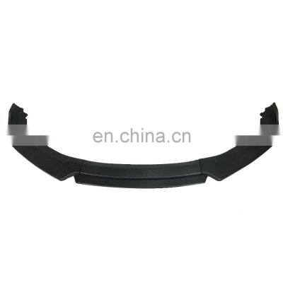 Factory Supply PP Material Gloss Black Universal Front Spoiler Bumper Lip For All Cars