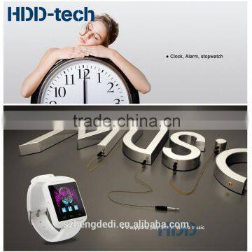 2015 Hot Selling Touch Screen Smart Watch Phone U8 Android Smart Watch Factory With Good Quality photo-2