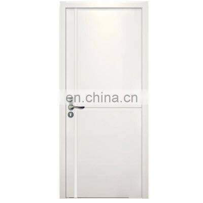 Modern design interior flush door white wooden door for bedroom