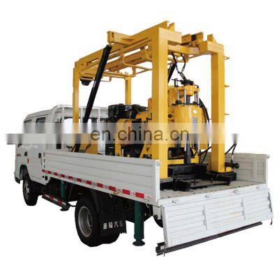 100m 180m 250m 350m 400m Depth truck mounted water well drilling rig / Machine to dig deep wells / water well digging machines