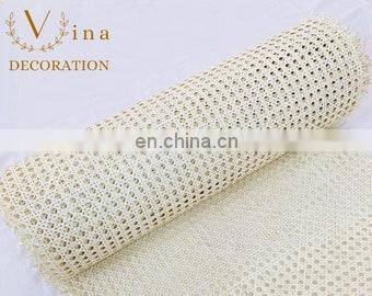 Wholesale Lowest Price Natural Open Structure Rattan Cane Webbing Roll Standard Size Open For Decor Furniture From Vietnam photo-5