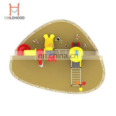 Aircraft Series Large Commercial Outdoor Children Kids Playground Slide