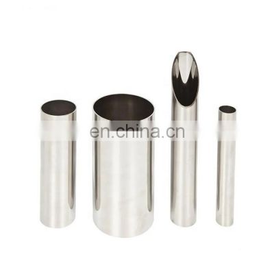 Decorative 201 202 310s 304 316 grade 6 inch welded polished stainless steel pipe manufacturer