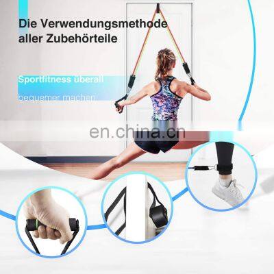 Home Fitness Equipment Resistance Bands Exercise Vitality Elastic Pull Ropes for Indoor Strength Training photo-5