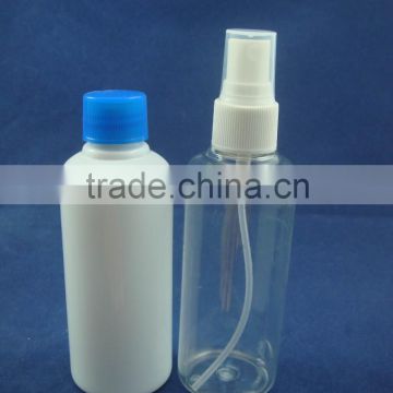 cosmetic PET 100ml clear pet bottle