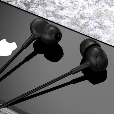 Black Digital Earphone Type c Earbuds Type-c Usb c Headphones With Mic for Huawei Mobile photo-5