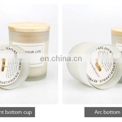 Lidded Handmade Glass Custom Wholesale Gifts Scented Fragrance Soy Candle