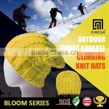 OM3763 Fashion Accessories Stock Wholesale O.MOSA Heavy Knit Sport Winter Hats