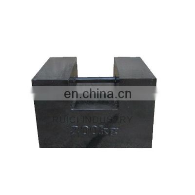 Customized Cast Iron Weight Test Weight Iron Cast Weight