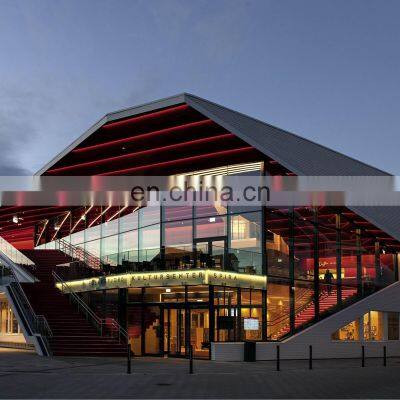 Building Fabrication and Engineering Material Aluminum Metal Frame Glass Curtain Wall photo-5
