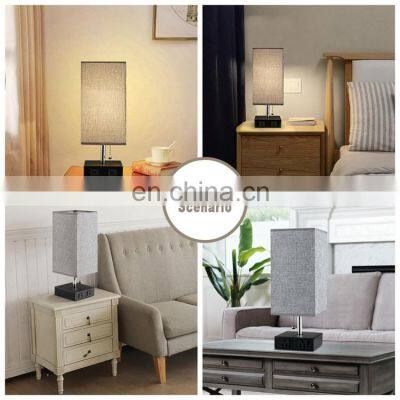 2022 Indoor Hotel Bedside Bedroom Decoration Adjustable Rechargeable Lamp Modern Desk Lamp Luxury photo-3