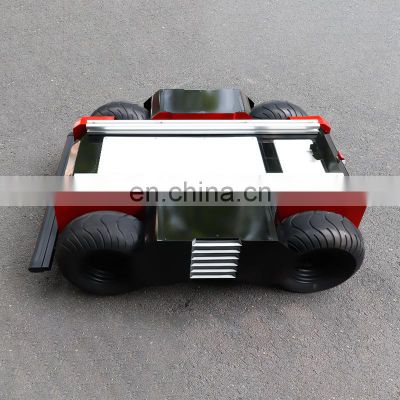 Wheeled rubber crawler transport delivery robot chassis outdoor