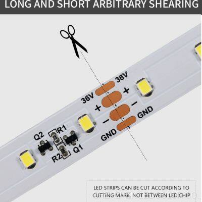 2835 Led Strip Constant Current Flexible LED Strip Light 35M 64leds/m 12mm PCB DC36V 8.8W/M 2700-6500K photo-5