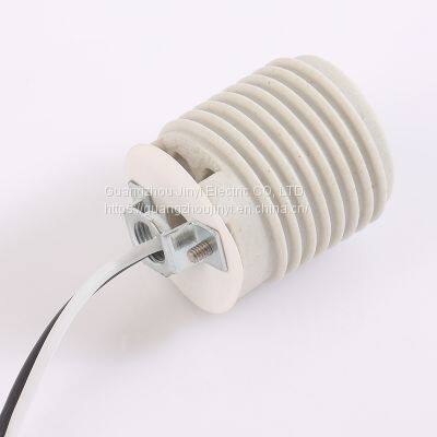 E26 Ceramic Lamp Base Best Price Lamp Socket High Temperature Resistant for Lamp Holder