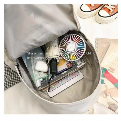 2023 New Fashion Flower Back to School Women Multi Color Embroidery Daisy Girl Backpack photo-3