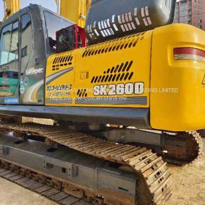 High Quality KOBELCO SK260D/ SK140/75/260D Excavator Used Excavators