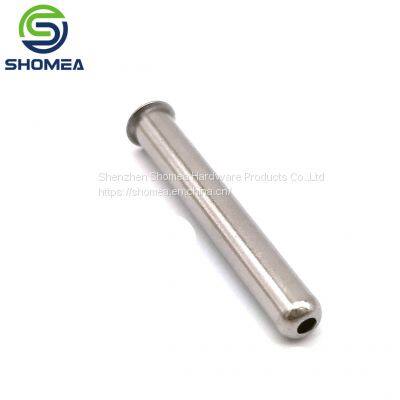 SHOMEA Customized Thin Wall Stainless Steel Sensor Tube with one round closed end