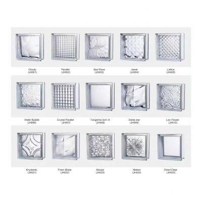 Building Unique Decoration Crystal Pieces Wholesale Crystal Glass Block Custom Solid Glass Brick