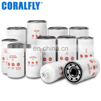 CORALFLY OEM ODM Agricultural machinery Farm Tractor Truck Engines Fuel Filter 400504-00026 40050400026 For Doosan Fuel Filter