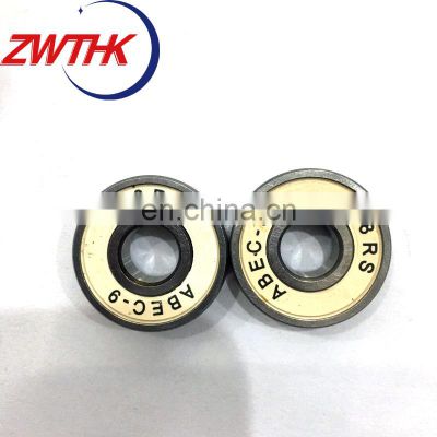 Skateboard bearing jinan bearings supplier 608 z deep groove ball bearing