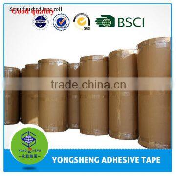 China Water Acrylic Transparent Bopp Jumbo Roll Tape for Wholesale photo-4