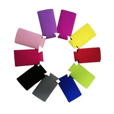 Factory Wholesale Sublimation Blank Beer Can Cooler Sleeve Foam 12 oz Insulated Neoprene Custom Coozies photo-2