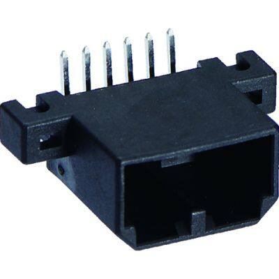 auto connector connector terminal housing header 175506-2 6pin PCB header male connector