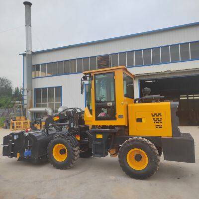 Lu Zhuang LZ2000 road sweeper, direct sales from a small loader sweeper manufacturer