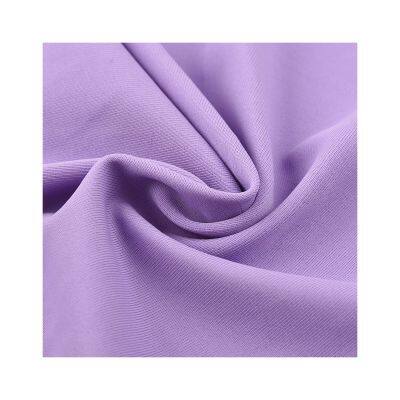 Knitted warp-knitted 40D nylon spandex stretch fabric is suitable for swimming suits, sportswear and cycling clothing.