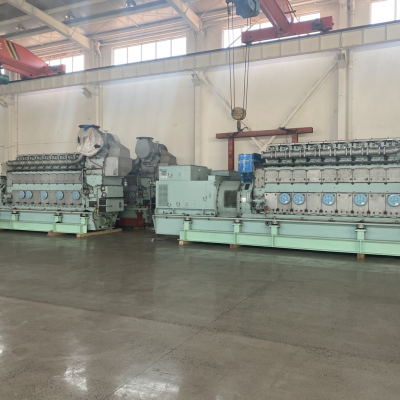 DOOSAN-MAN 9L21/31 Generator Sets in Stock for HFO Power Station photo-1