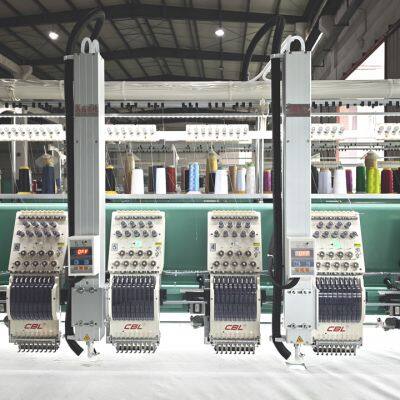 CBL High Speed Multi-Head Laser Mixed Flat Computerized Embroidery Machine photo-2