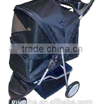 China factory pet travel trolley/dog strollers for sale/designer dog strollers