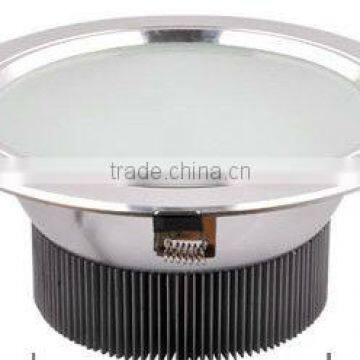 high power indoor round recessed slim led down light 18w with ce,rohs,ul certificate