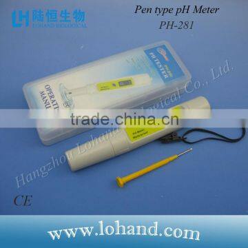 Hot sale high accuracy laboratory digital pen type pH meter pH-281