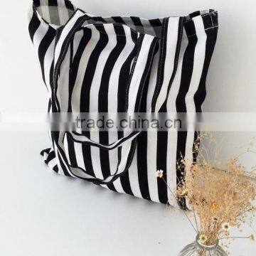 Promotional 2015 New Style Fashion Canvas Reusable Shopping Bag photo-4