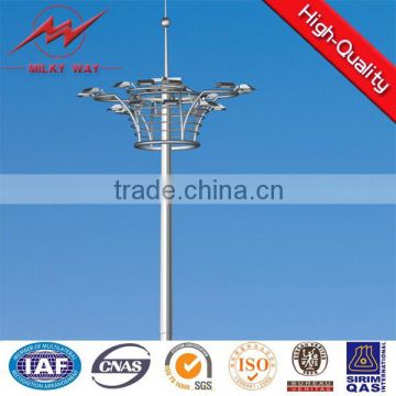 football yard construction light tower generator