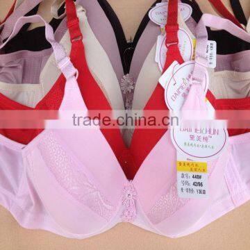 0.98USD Bra Without Rim 36-42B For High Quality Big Size Push Up Cotton Newest Bras/Bra Models (gdwx272)