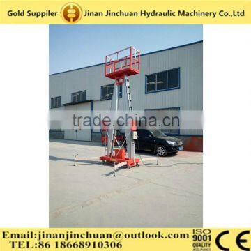 Standard Balancing Leg Double Mast Aluminium Elevated Platform Aluminum Work Platform photo-4