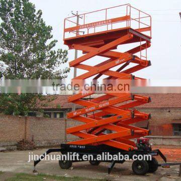 hydraulic mobile scissor lift table manufacturer