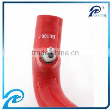 China Blue/Red/Black Automotive Custom Formed Soft Silicone Water Tube photo-5