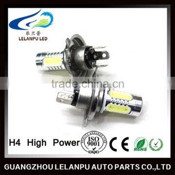 White H4 High Power LED Tail Turn Brake Head Car Light Lamp Bulb photo-3