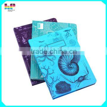 2016 custom promotional note book printing service