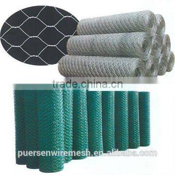 plastic coated Hexagonal Wire Mesh 1.4mm (manufacturer,factory)