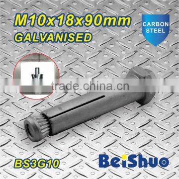 BS3G10 made in China, steelwork expansion anchor bolt